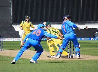 Australia V India Cricket Icc Champions Trophy Warm Up Ma Flickr