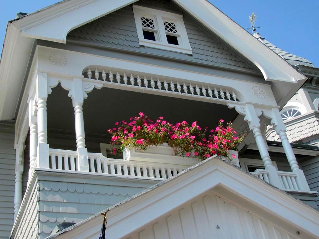 A traditional house with visible board and batten siding, offering a rustic charm.