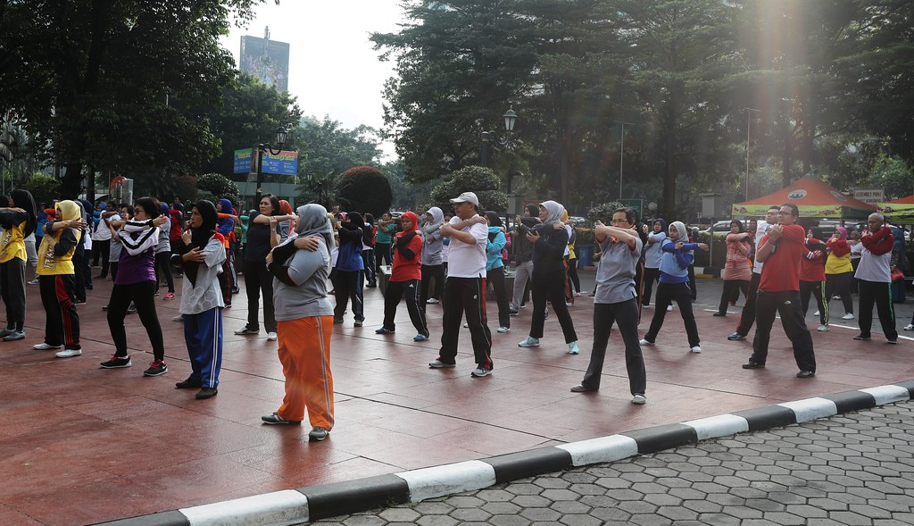 Kemenpora menyampaikan bahwa peringatan haornas tahun ini mengangkat tema 'desain besar olahraga nasional (dbon) menuju indonesia maju. 09 09 2016 Haornas 2 Sehat Negeriku Flickr