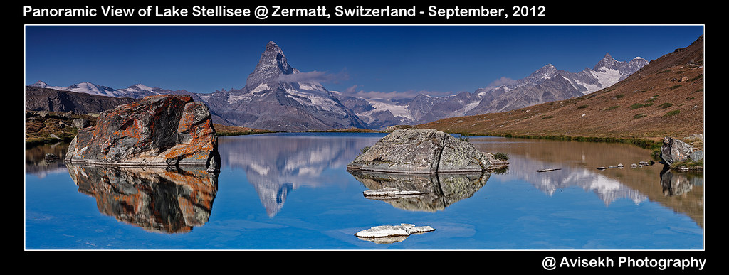 Dream view of the matterhorn. Panoramic View Of Lake Stellisee Zermatt Switzerland Flickr