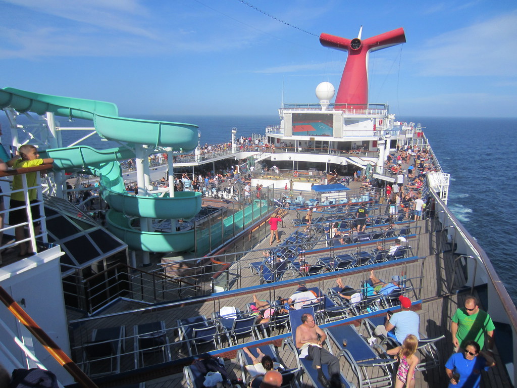 Carnival Cruise Line Carnival Glory Ship Swimming Pool Flickr