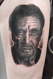 Arel Tattoo Show 2016 - Portrait D'al Pacino Tatoué Par Ar… | Flickr 319_x_213_jpg