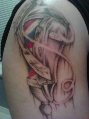 Barber Blade And Razor Tattoo | Tattoo By Evil Anjel | Evil Anjel | Flickr 480_x_359_jpg