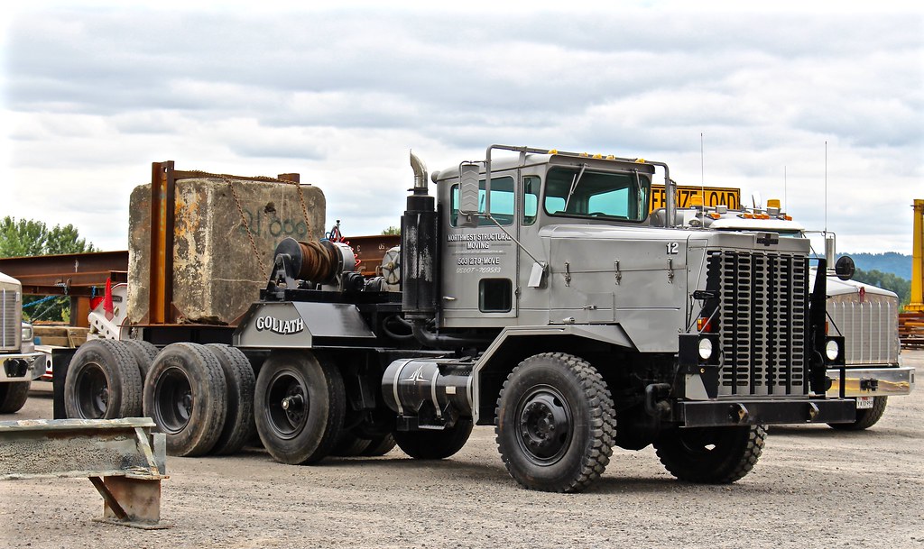 Ex-military heavy hauler oshkosh m911