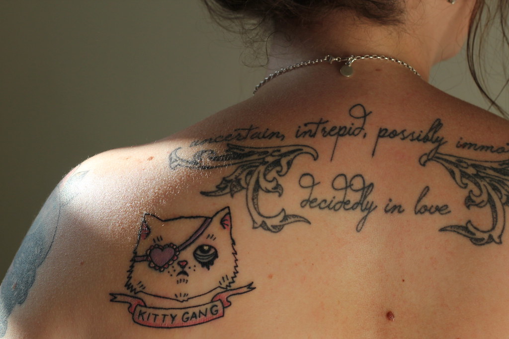 Girly Kitty Gang Tattoo | Sarah-Rose | Flickr 683_x_1024_jpg