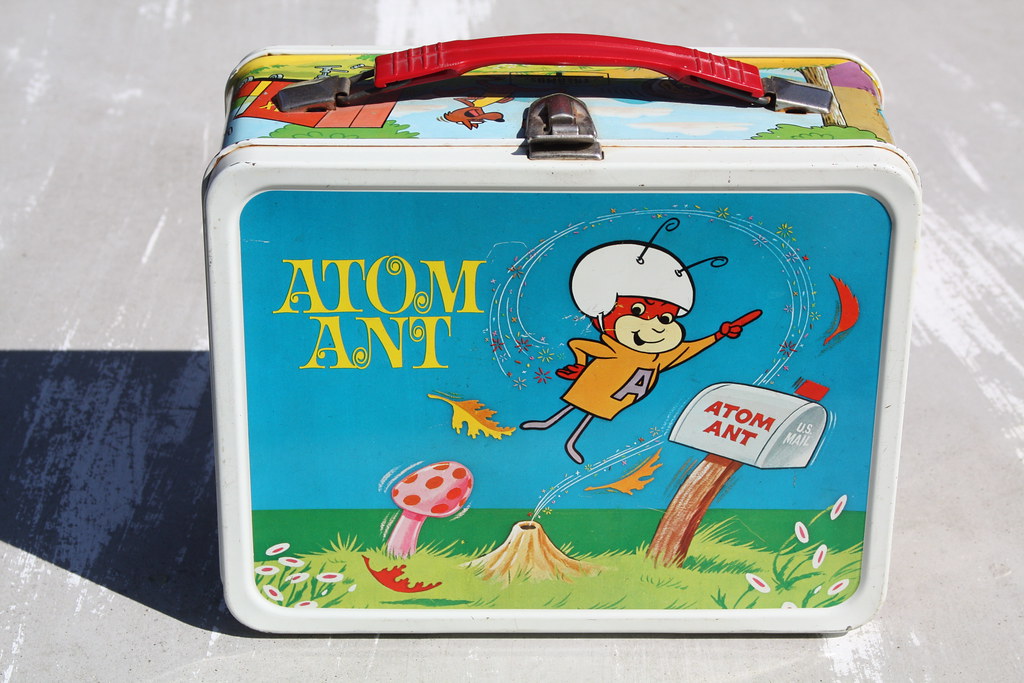 Atom Ant Lunch Box 1966 I Have Long Been A Metal Lunch Bo Flickr