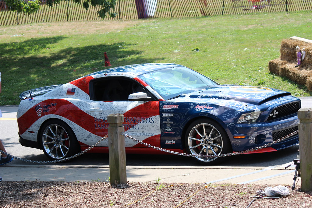 Wounded warriors family support "high five tour"