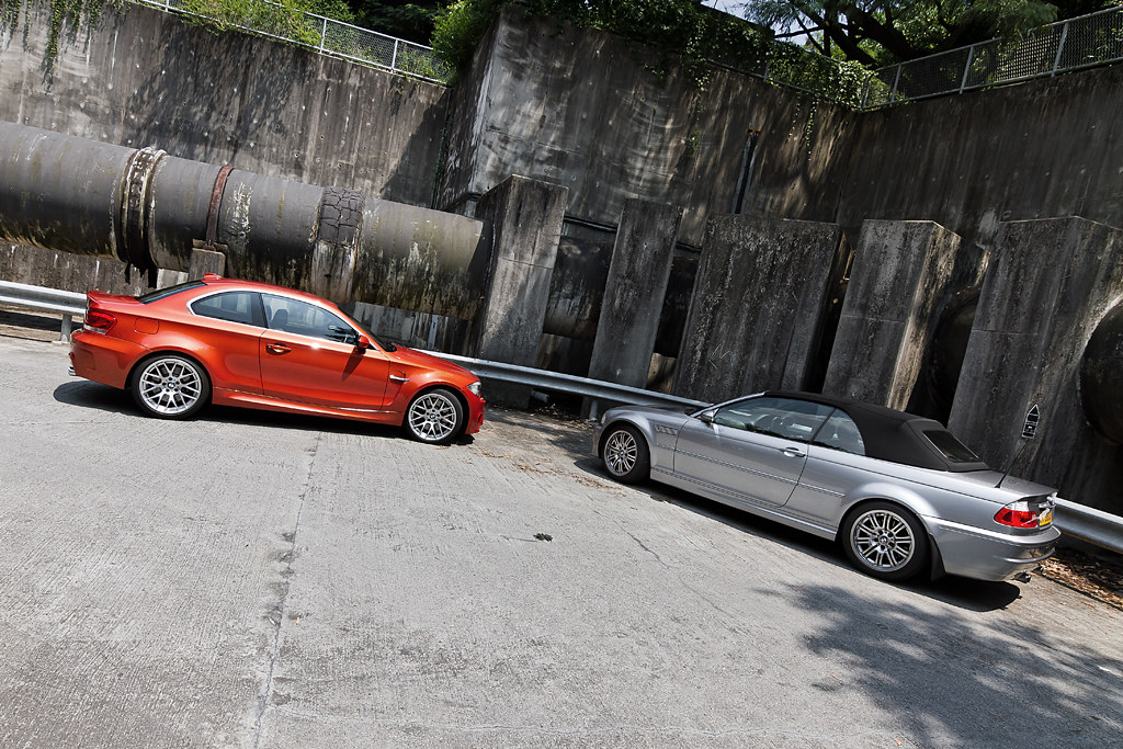 Bmw 1m vs m3 e46
