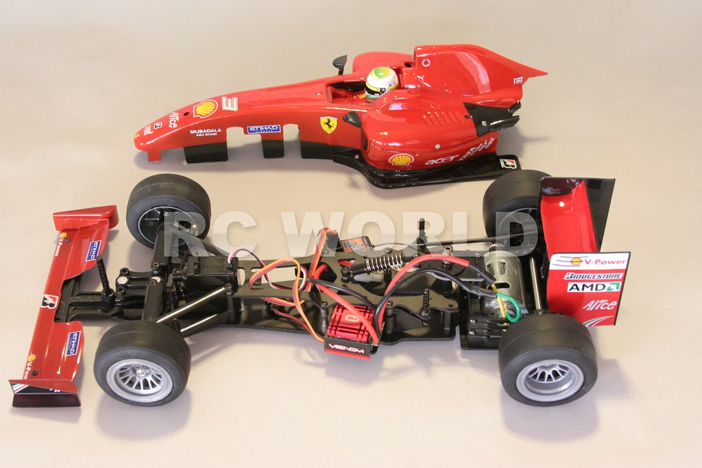 Tamiya Rc F1 Formula 1 Ferrari F60 F104 Tamiya Rc F1 Formu