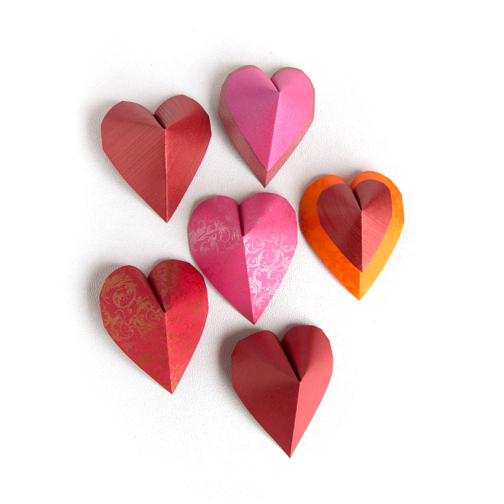 The real reasons why we choose that special someone. Super Simple Origami Heart Actually I Don T Like Origami H Flickr