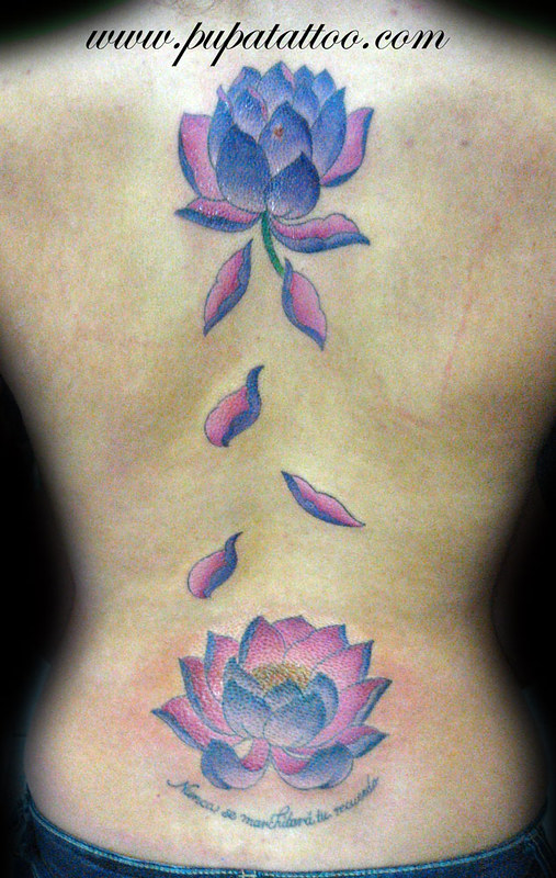 Tatuaje Flor De Loto Pupa Tattoo Granada Pupa Tattoo Art G Flickr