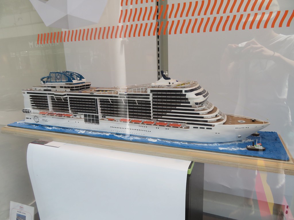 Msc Bellissima Exposition De Maquettes De Paquebots A St N