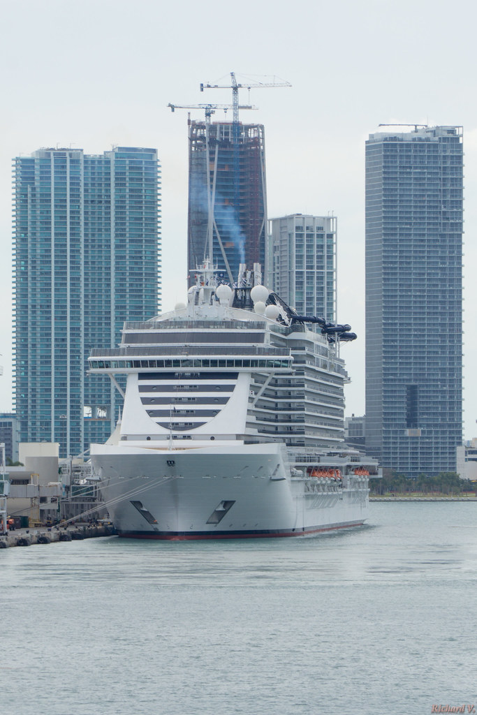Msc Seaside Port De Miami 5535 Msc Seaside Miami Harbo