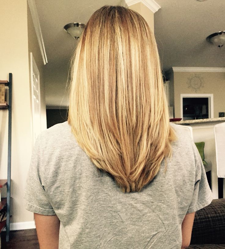 Long Hair Women S Styles V Shape In The Back With Some L Flickr