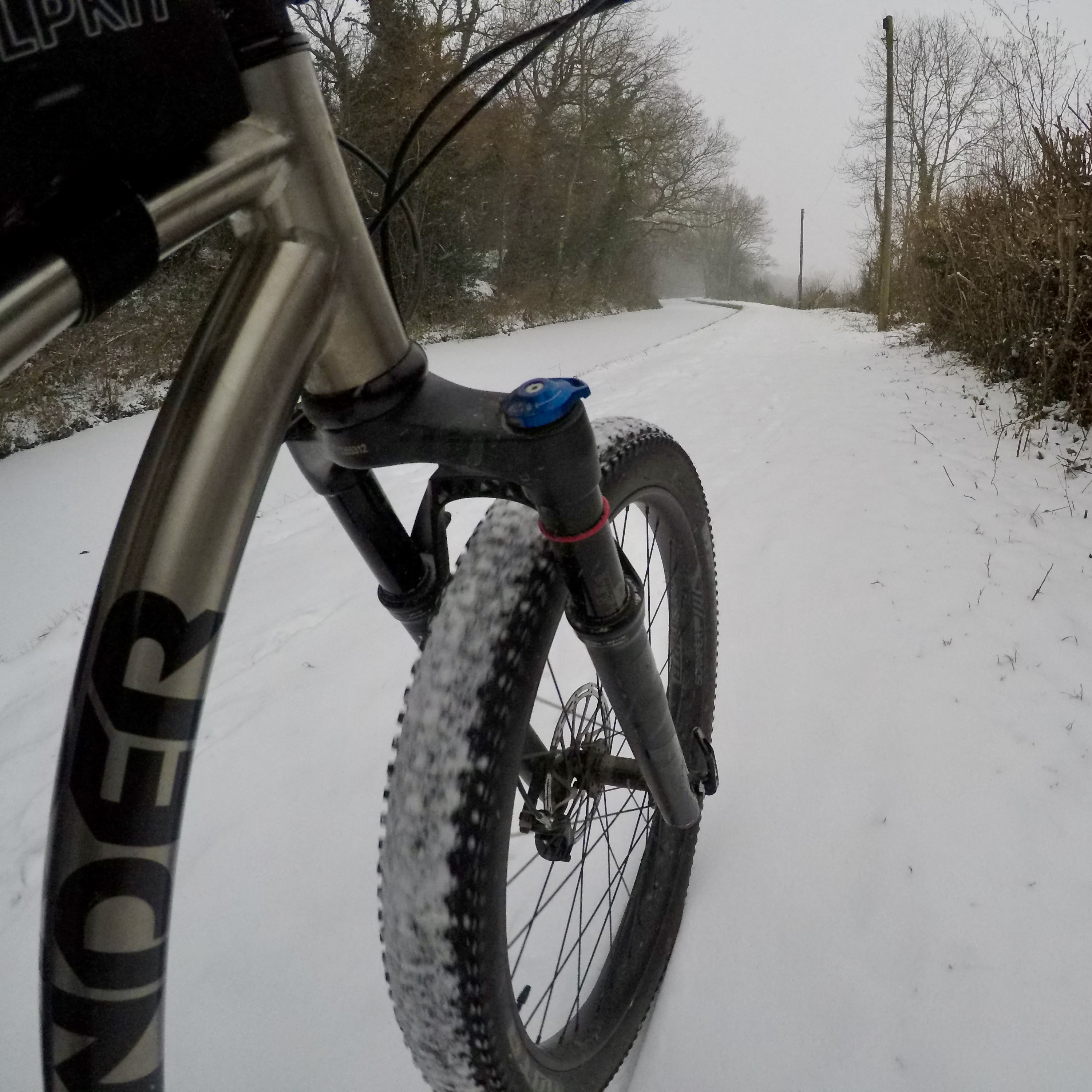 Don't mistake the canal for a trail!