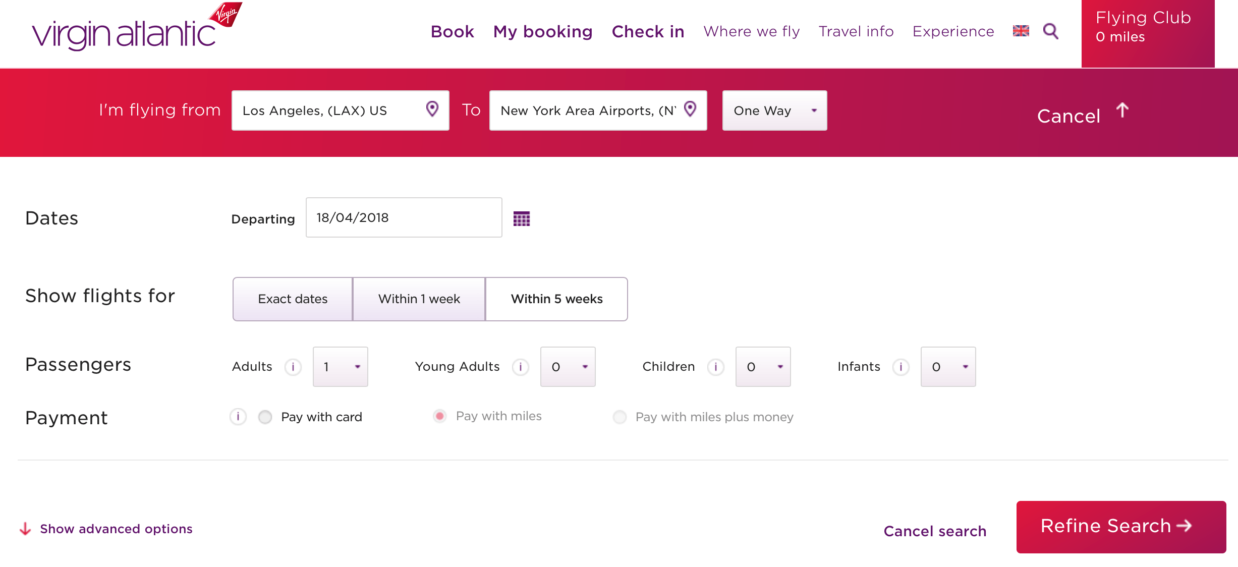 Credit cards allow for a greater degree of financial flexibility than debit cards, and can be a useful tool to build your credit history. How to Book Delta Flights Online Using Virgin Atlantic