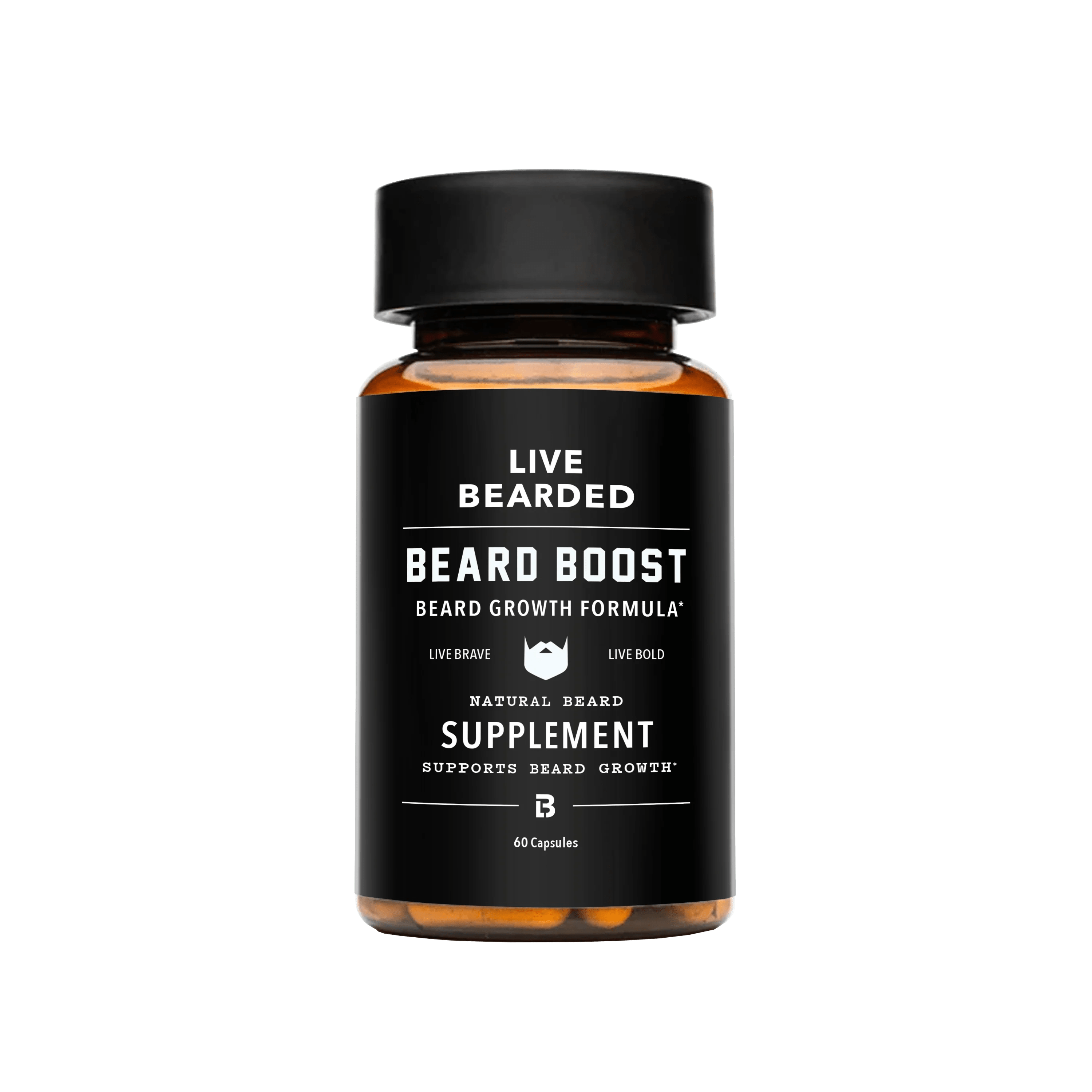 Beard Growth Vitamins Beard Boost Live Bearded