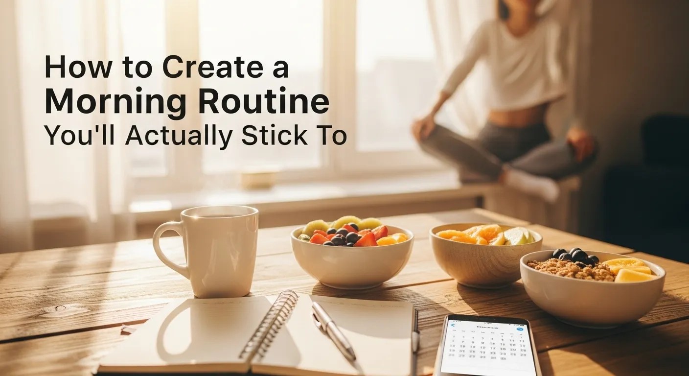 How to Create a Morning Routine You'll Actually Stick To