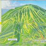 Stratton Mountain bike park trail map