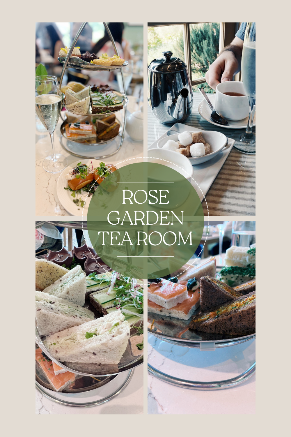 Tea Service at the Rose Garden Tea Room
