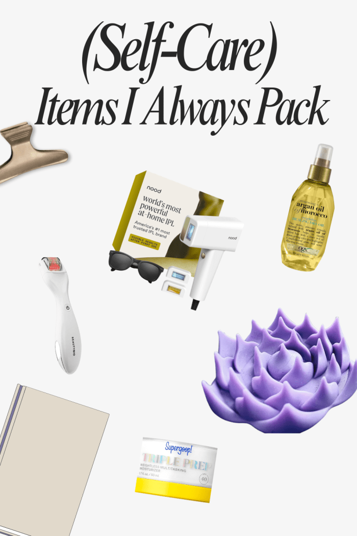 Self-Care Beauty and Wellness Tools I Always Pack in My Suitcase