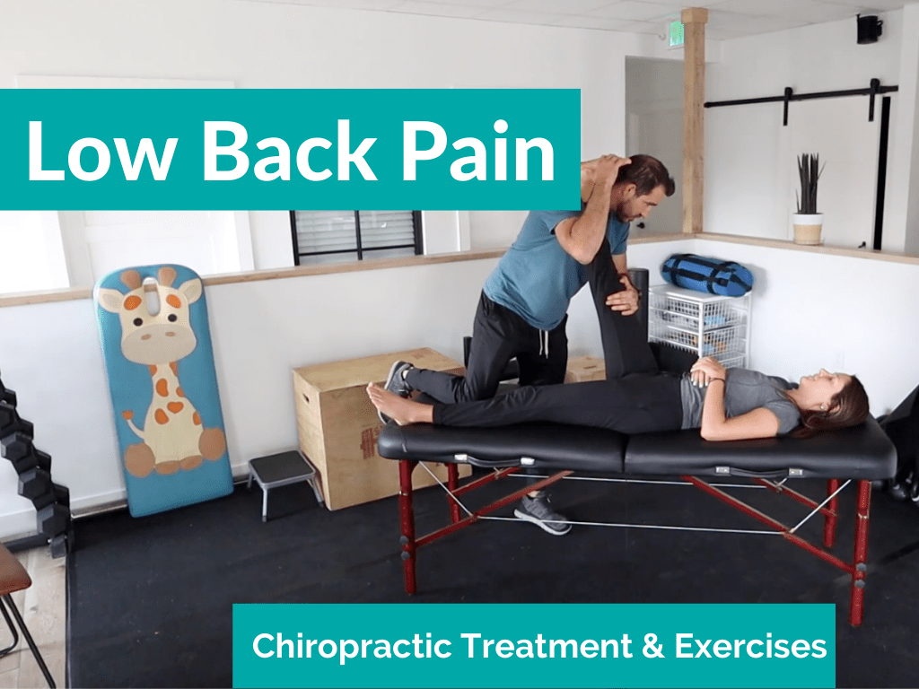 How to Treat Lower Back Pain Live Loud Chiropractic