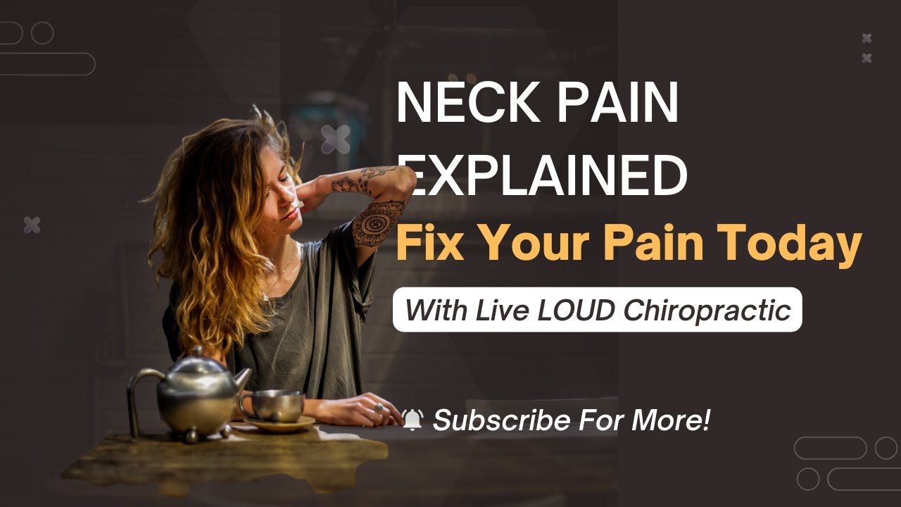 Fix your Neck Pain Today Neck Pain Recovery Explained