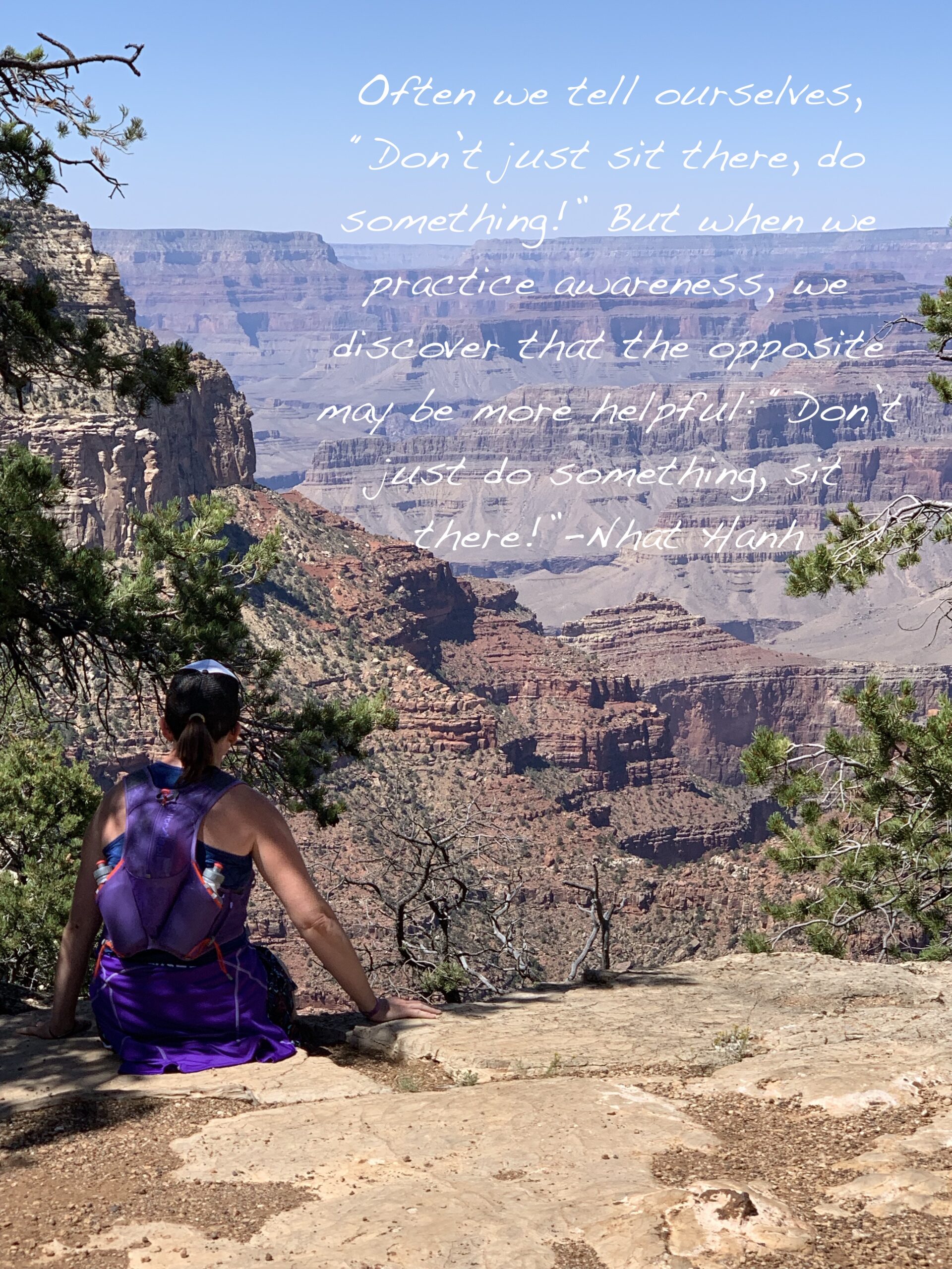 Don’t Just Do Something, Sit There!