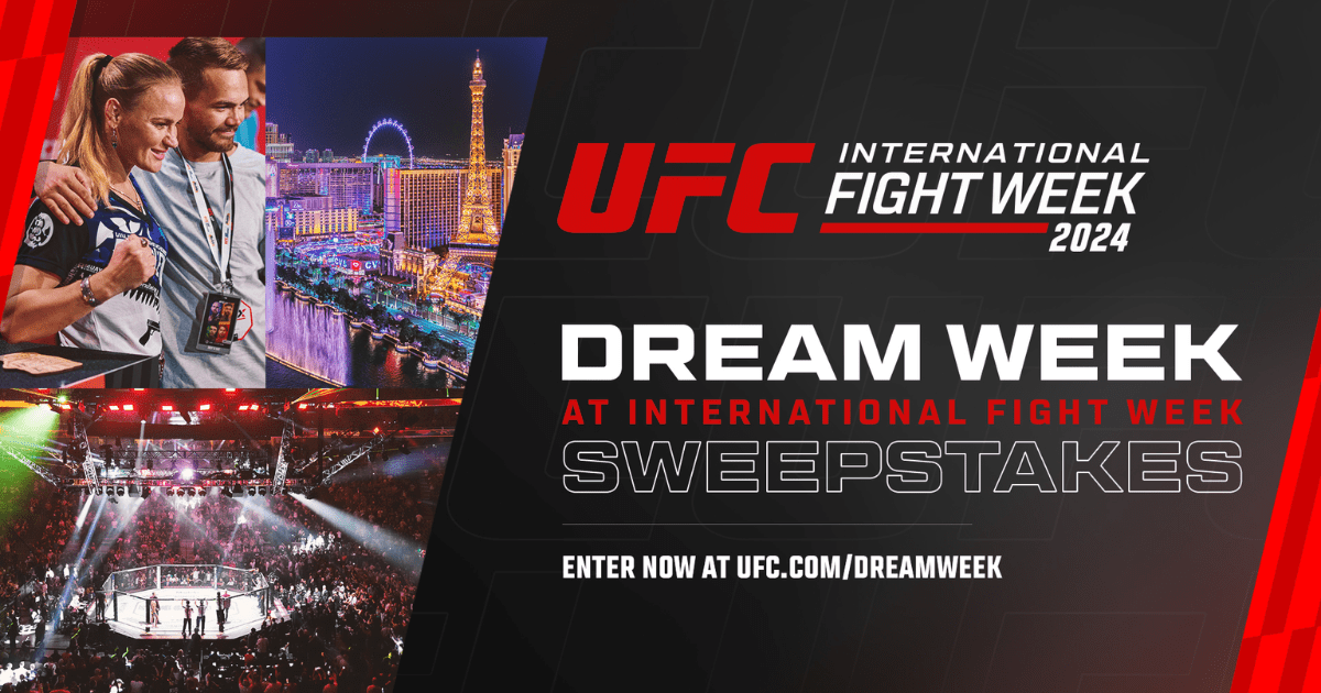 UFC Dream Week at International Fight Week Sweepstakes