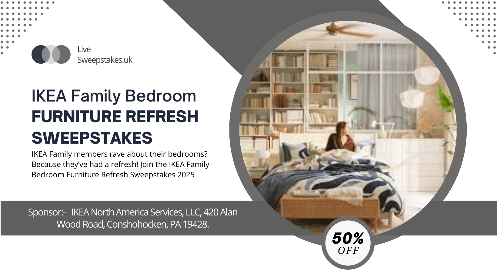 IKEA Family Bedroom Furniture Refresh Sweepstakes (ikea.com)