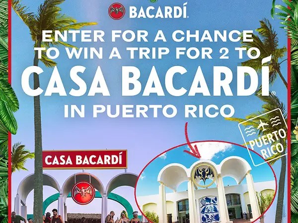 Casa Bacardi 2025 Sweepstakes