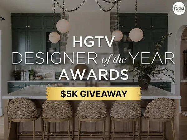 HGTV Designer of the Year Giveaway 2025