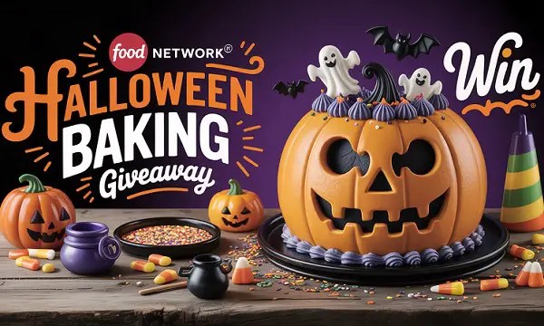 Food Network Halloween Baking Giveaway 2025