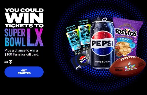 Pepsi and 7-Eleven Big Game Giveaway 2025 1 Pepsi and 7-Eleven Big Game Giveaway 2025