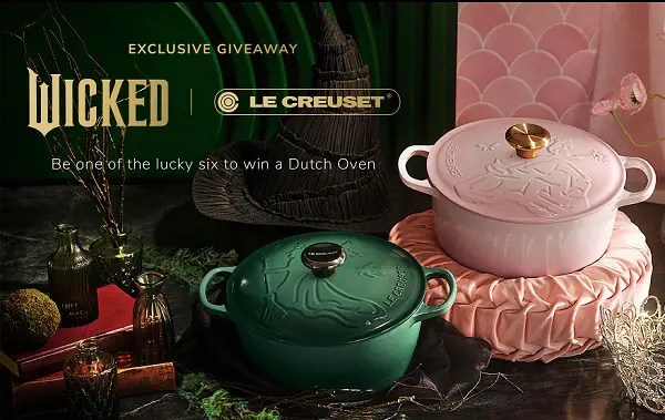 Win luxury Le Creuset cast iron Dutch Oven set