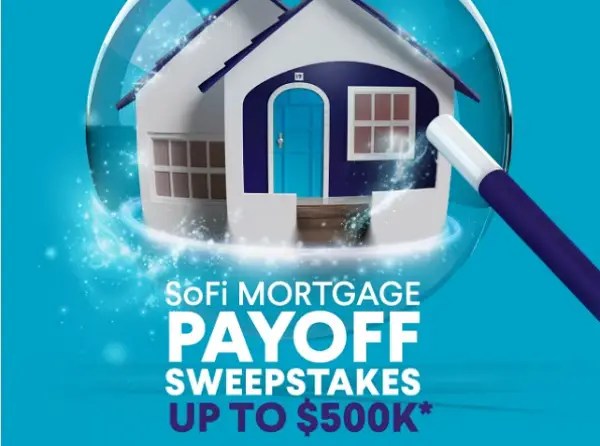 SoFi Mortgage Payoff Sweepstakes 2025