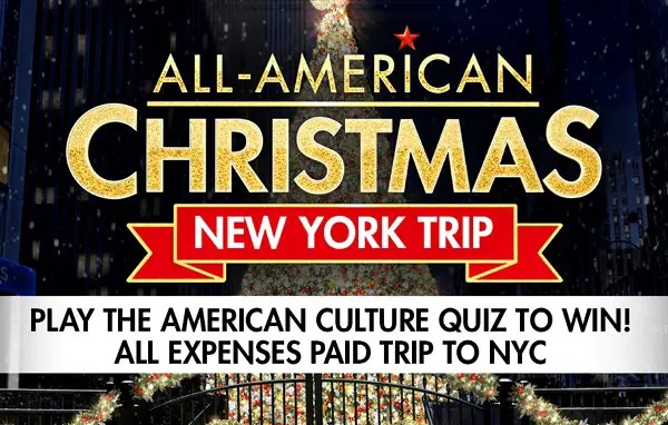 All American Christmas Tree Sweepstakes 2025