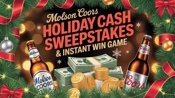 Molson Coors Holiday Cash Giveaway 2025