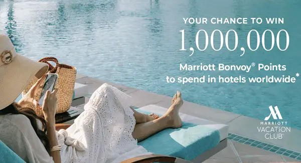 Win One Million Marriott Bonvoy Points 2025 USA
