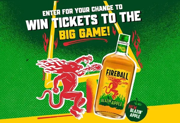 Fireball Big Game Experience Sweepstakes 2026 USA