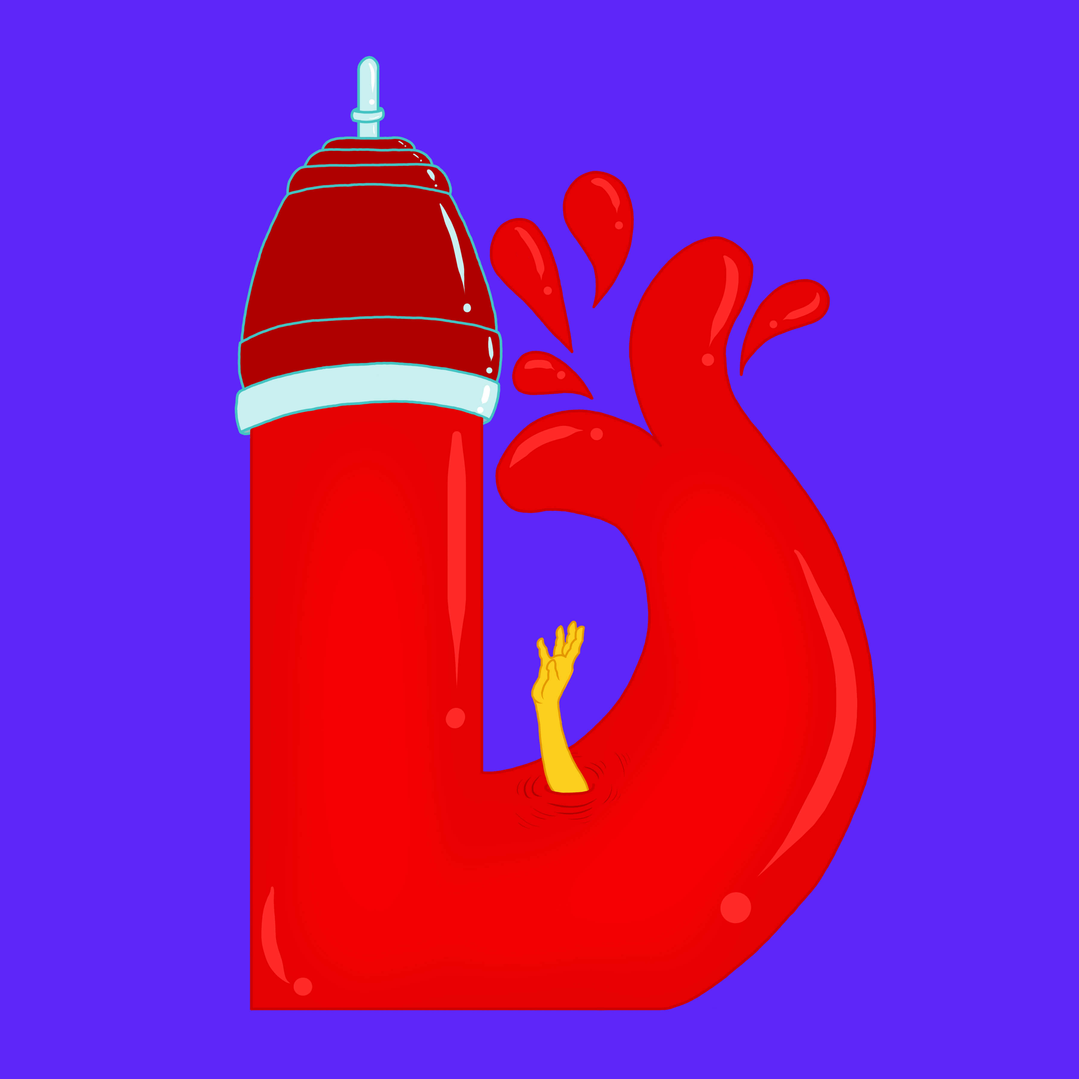 D - Drowning in my diva cup