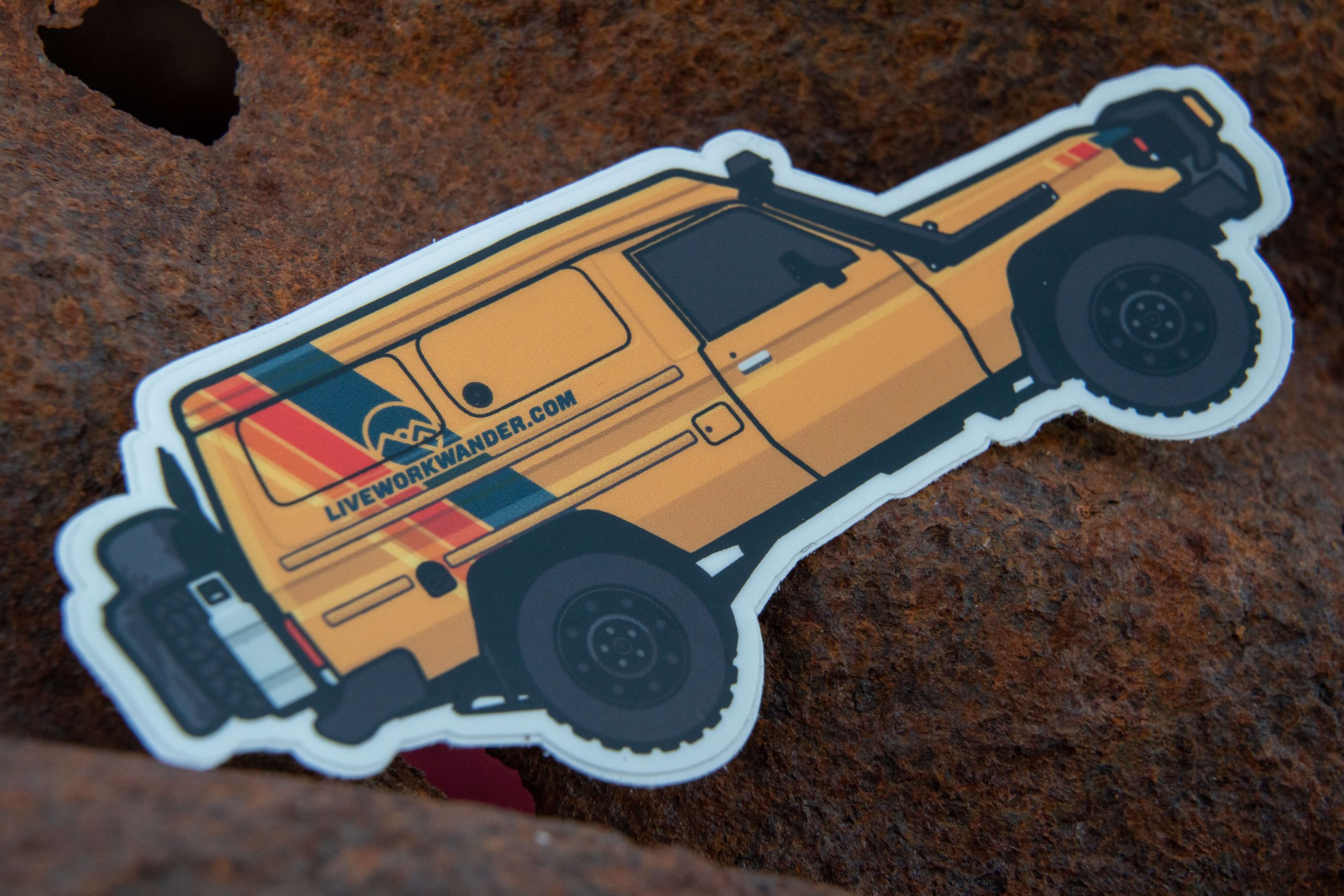 Rig Sticker Set - Live Work Wander