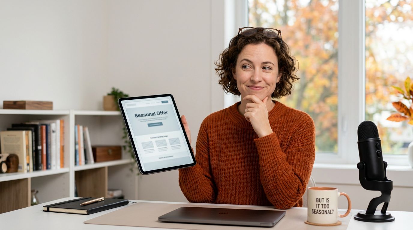 How to Create a Seasonal Offer Without Making It Feel Gimmicky