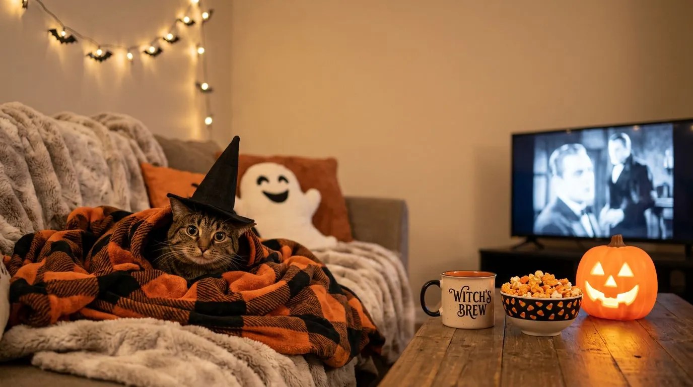 How to Plan a Cozy Halloween Night In That Still Feels Special