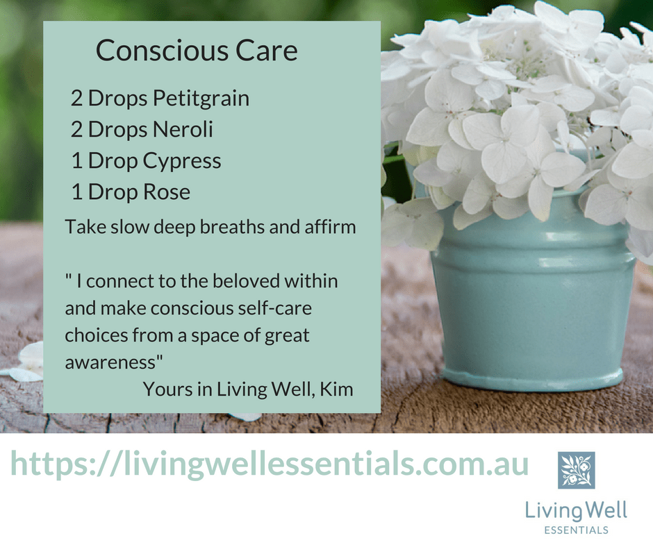 Essential oil stress management