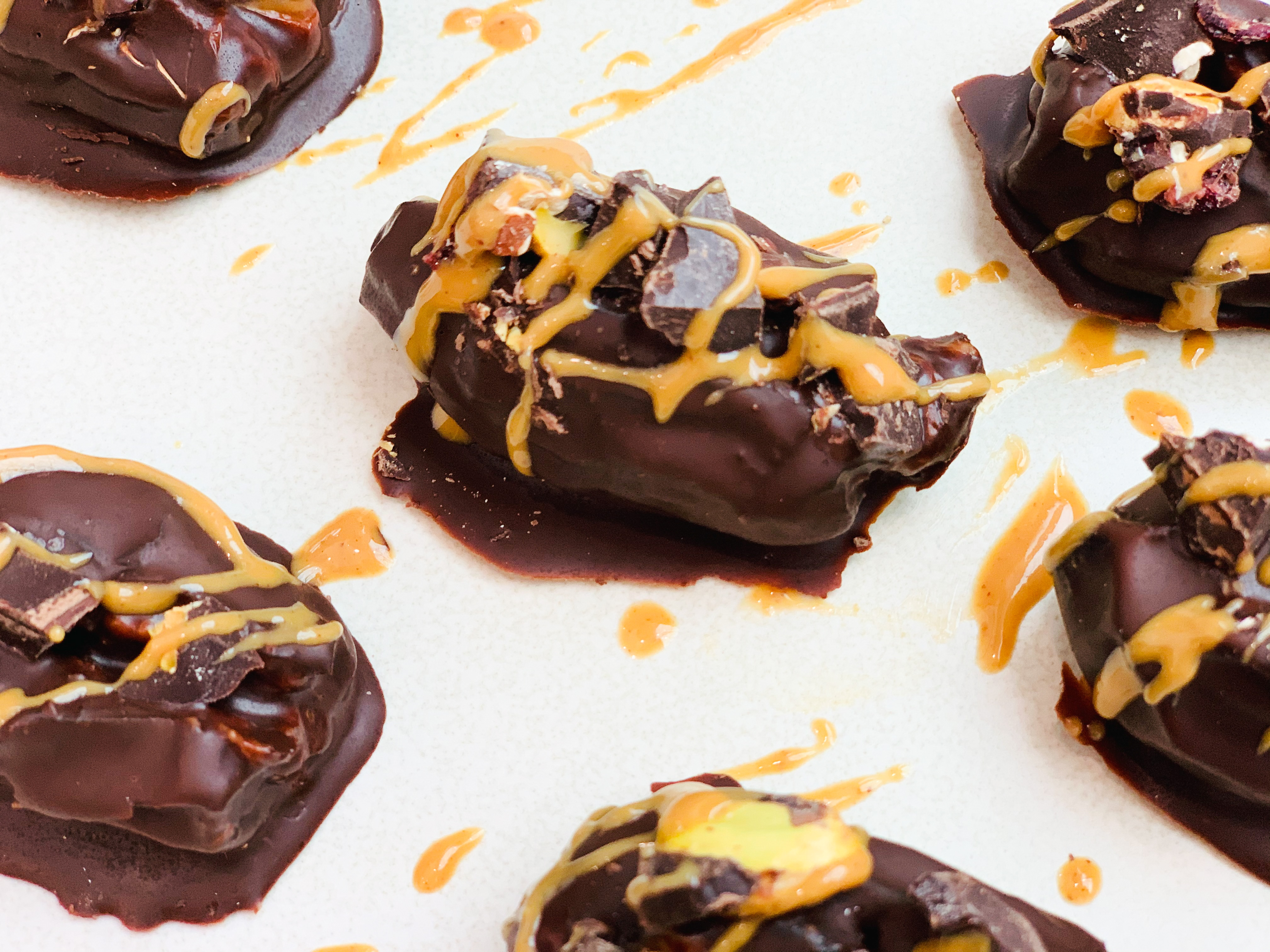 Snickers Stuffed Dates