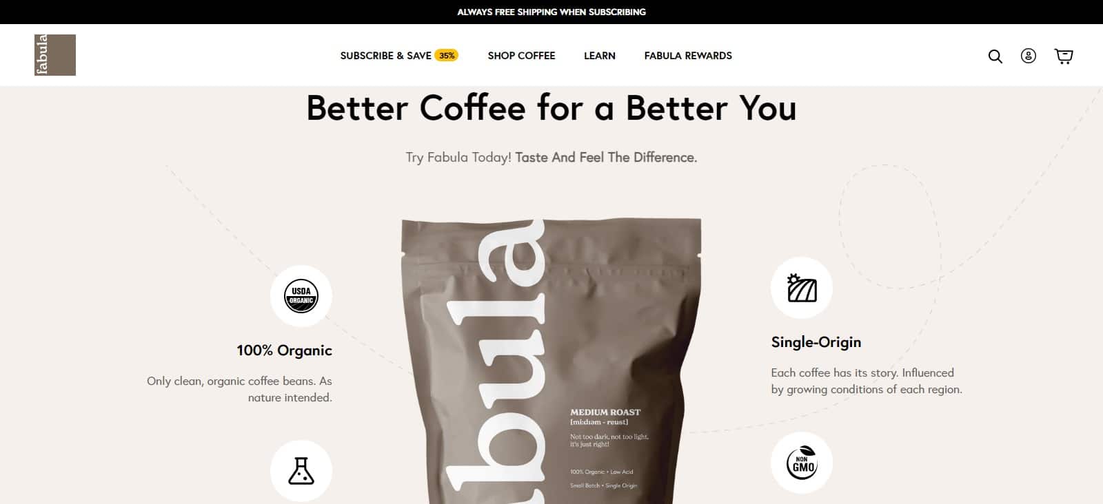 Fabula Coffee Affiliate Program Review 25 Commission for