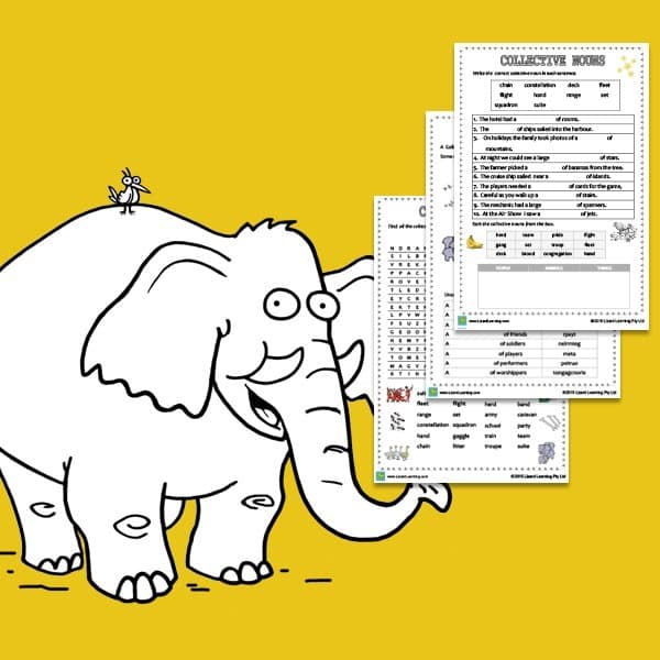 Collective Nouns - Worksheet