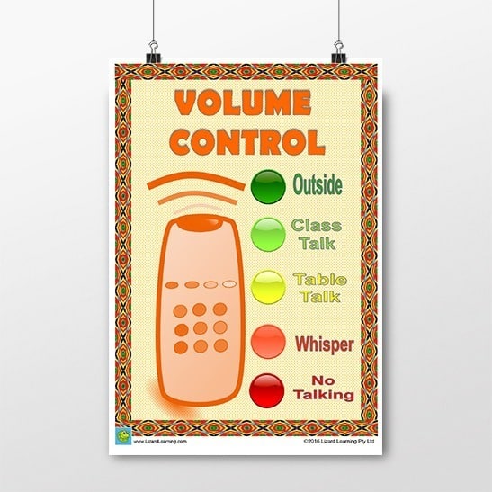 Volume Control - Austalian Gecko Theme - Poster