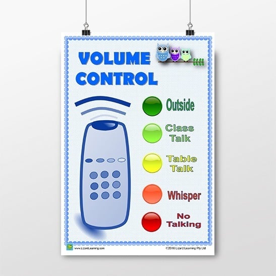 Volume Control - WIse Owl Theme - Poster